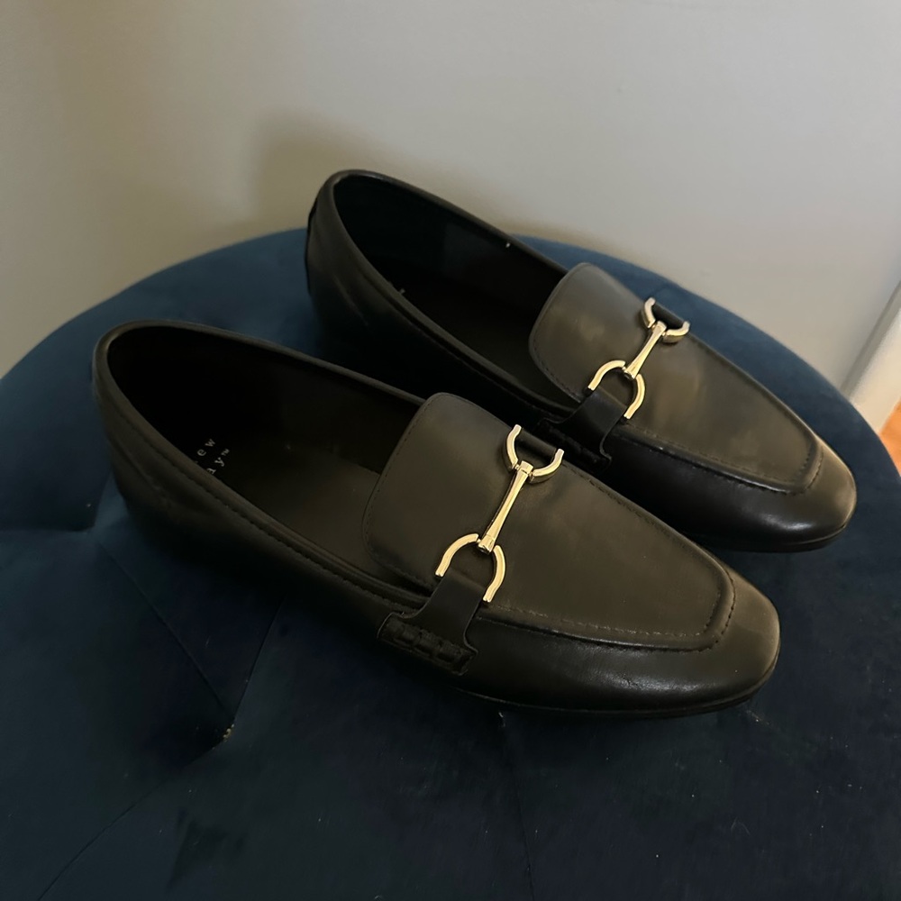 A New Day Women's Black Loafer Slip On Size 7